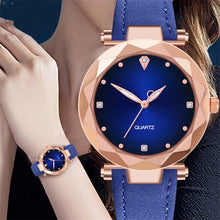 Load image into Gallery viewer, 2019 New Brand Starry Sky Women Watch Fashion Elegant Stainless Steel Purple Rose Gold Ladies Wristwatch Luxury Women Watches