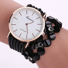 Load image into Gallery viewer, Fashion Geneva Flowers Watches Women Dress Elegant Quartz Bracelet Ladies Watch Crystal Diamond Wrist Watch Gift Reloj Mujer