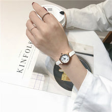 Load image into Gallery viewer, Luxury women&#39;s fashion exquisite roma retro watches elegant ladies design small wristwatches vintage leather female dress watch
