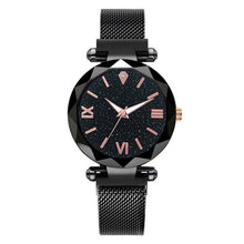 Load image into Gallery viewer, Luxury Women Watches Fashion Elegant Magnet Buckle Vibrato Purple Ladies Wristwatch 2019 New Starry Sky Roman Numeral Gift Clock
