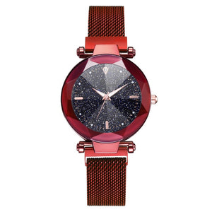 Starry Sky Luxury Women Watches And Bracelet Elegant Ladies Watches Women's Quartz Wristwatch Young Girl Watchproof Reloj Mujer