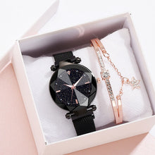 Load image into Gallery viewer, Starry Sky Luxury Women Watches And Bracelet Elegant Ladies Watches Women&#39;s Quartz Wristwatch Young Girl Watchproof Reloj Mujer
