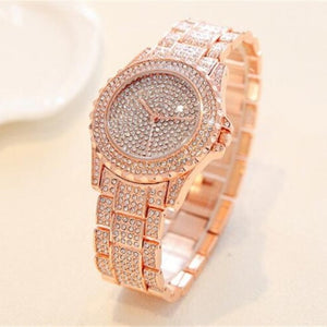 Women Watches Luxury Diamond Quartz Wristwatches Woman Elegant Casual Ladies Watches Gift For Women Wrist Watch Female Clock