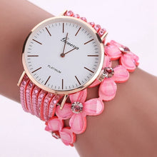 Load image into Gallery viewer, Fashion Geneva Flowers Watches Women Dress Elegant Quartz Bracelet Ladies Watch Crystal Diamond Wrist Watch Gift Reloj Mujer
